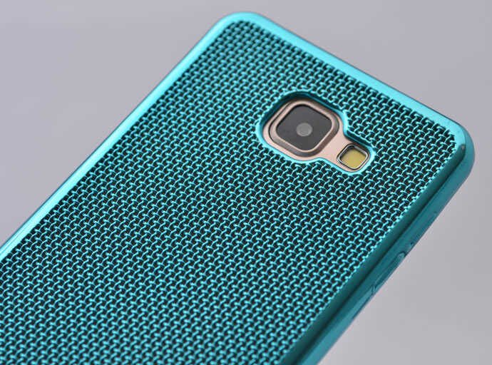 Samsung Galaxy A7 2016 Kılıf HEPTEKİLETİŞİM Hasırlı Silikon