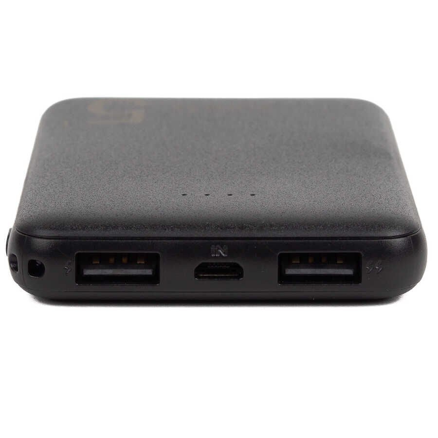 Led Işıklı Taşınabilir Powerbank 5000 mAh (ZR-PW04) Beyaz