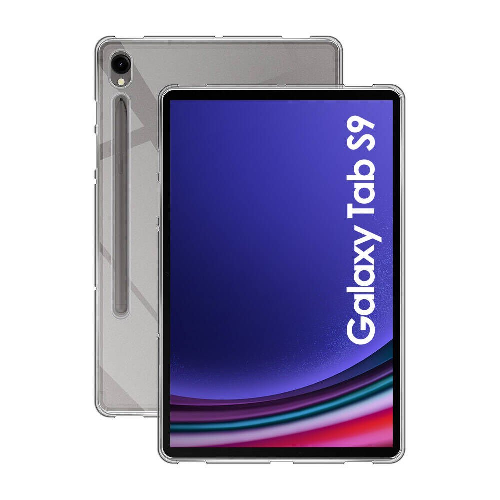 Samsung Galaxy Tab S10 Şeffaf Silikon Tablet Kılıf (T-SÜPER) Renksiz