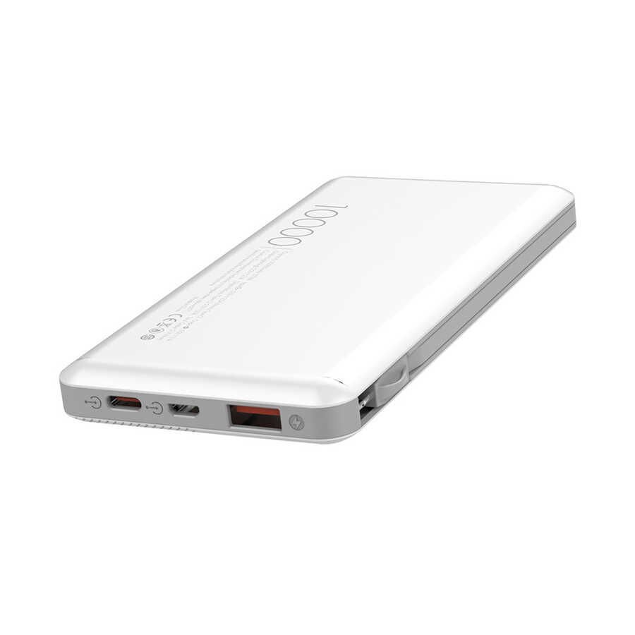 Powerbank 10000 Mah (ZR-1013) Beyaz