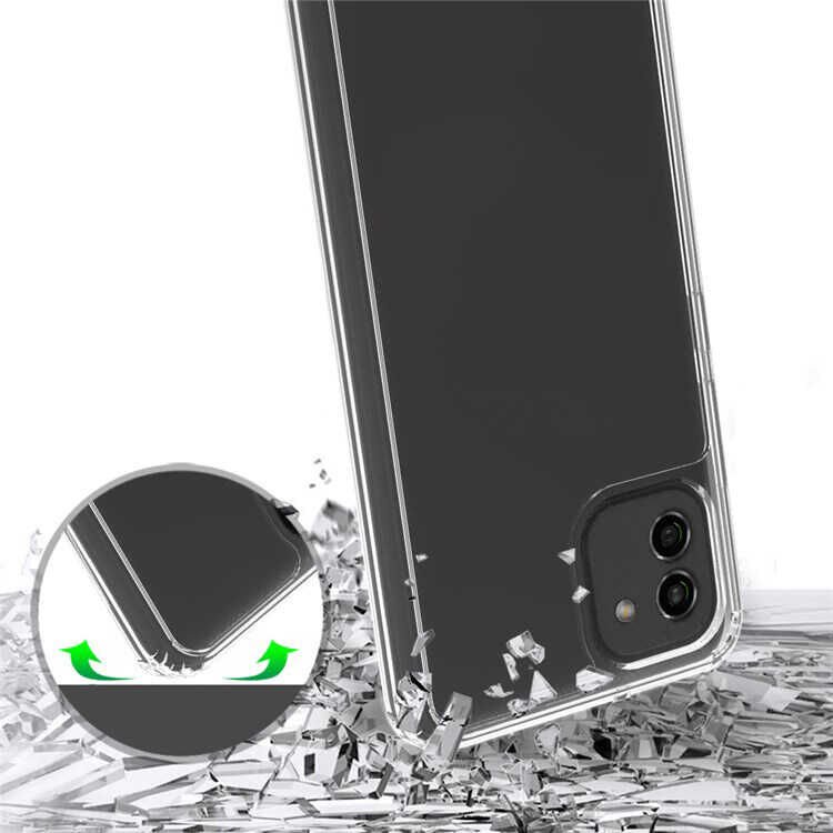 Samsung Galaxy A03 Kılıf HEPTEKİLETİŞİM 2mm Anti Shock Silikon