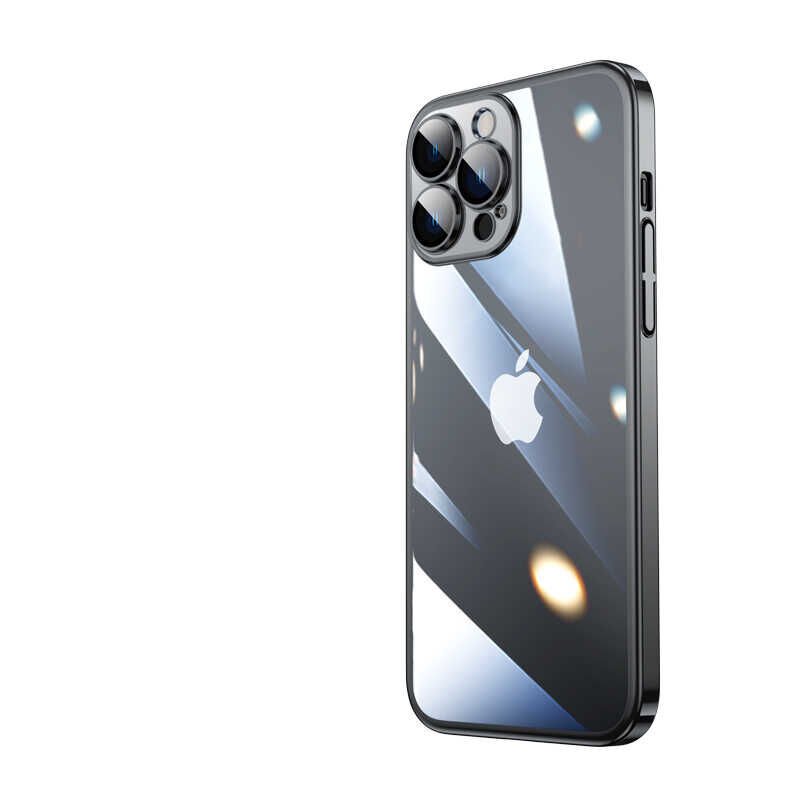 Apple iPhone 13 Pro Kılıf Sert PC Renkli Çerçeveli HEPTEKİLETİŞİM Riksos Kapak