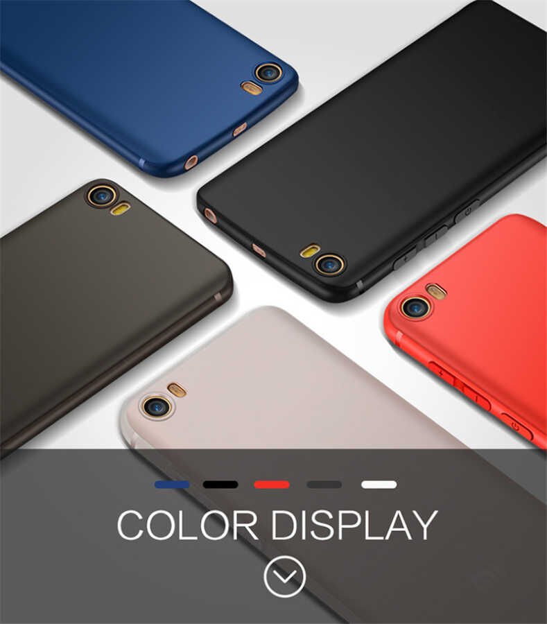 Xiaomi Mi 5 Kılıf Zore İmax Silikon Kamera Korumalı