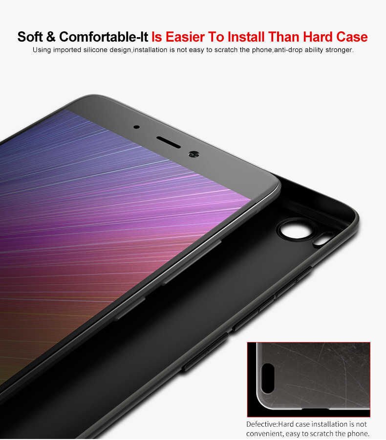 Xiaomi Mi 5S Kılıf Zore İmax Silikon Kamera Korumalı