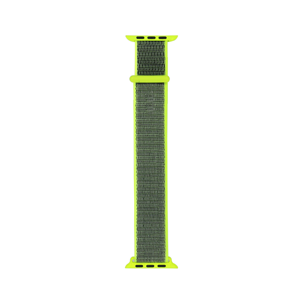 Apple Watch 2/3/4/5/6/7/8/9/se/nike 38mm 40mm 41mm Hasır Kordon Tasarım (band-03) Flash