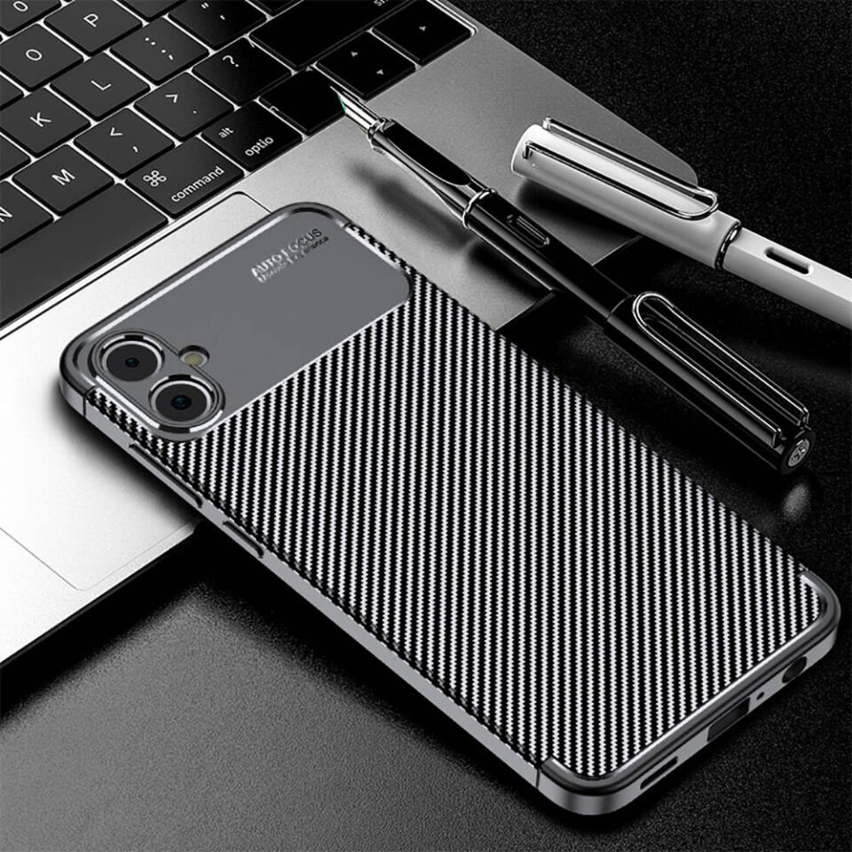 Samsung Galaxy A05 Kılıf HEPTEKİLETİŞİM Negro Silikon Kapak