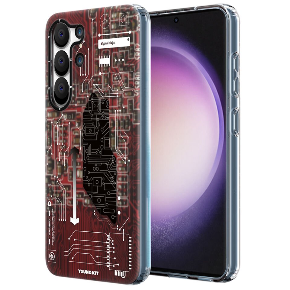Samsung Galaxy S23 Kılıf YoungKit Technology Serisi Kapak