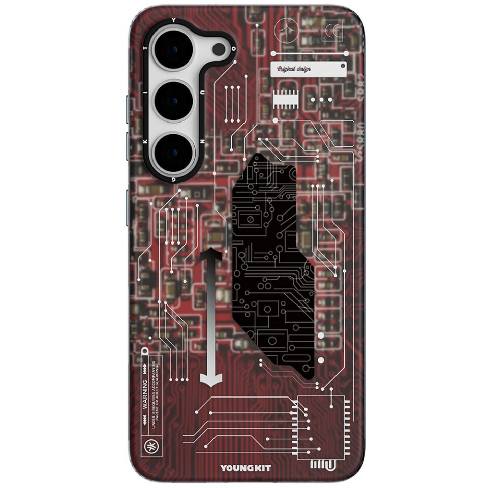 Samsung Galaxy S23 Kılıf YoungKit Technology Serisi Kapak