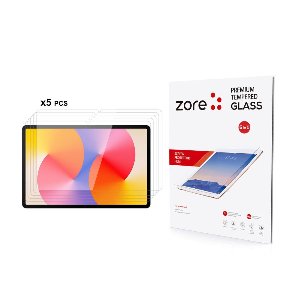 Huawei MatePad SE 11 HEPTEKİLETİŞİM 5in1 Tablet Temperli Cam Ekran Koruyucu