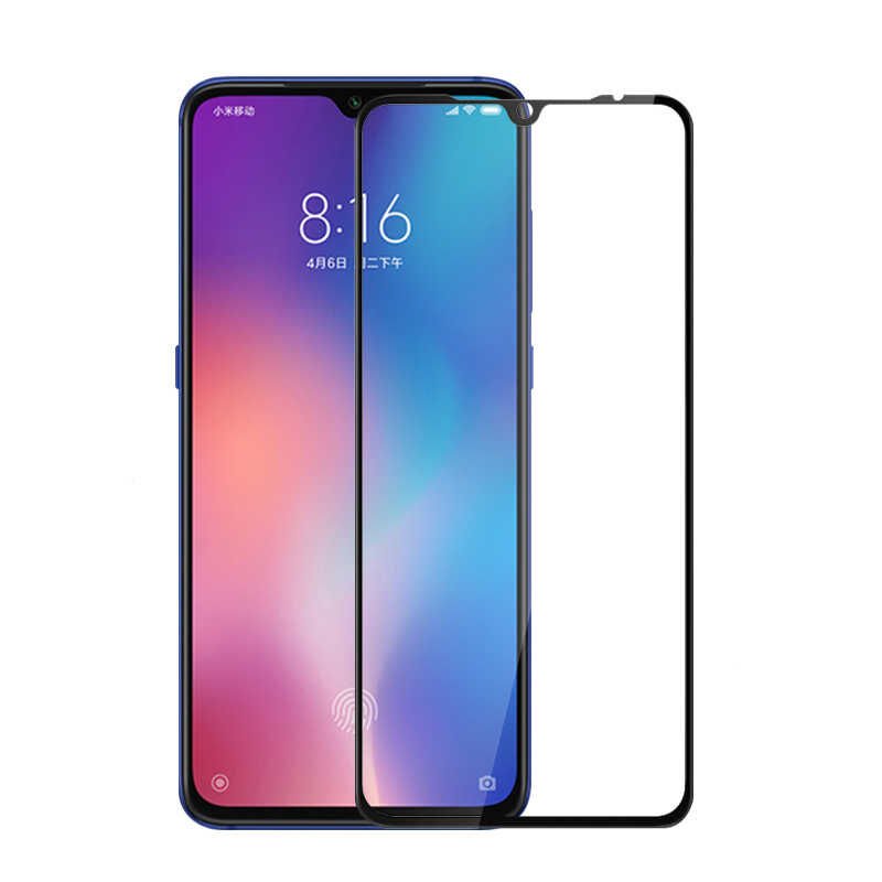 Xiaomi Mi 9 Lite HEPTEKİLETİŞİM Kenarları Kırılmaya Dayanıklı Cam Ekran Koruyucu