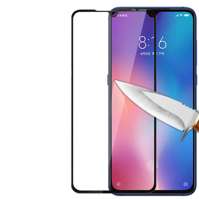 Xiaomi Mi 9 Lite HEPTEKİLETİŞİM Kenarları Kırılmaya Dayanıklı Cam Ekran Koruyucu