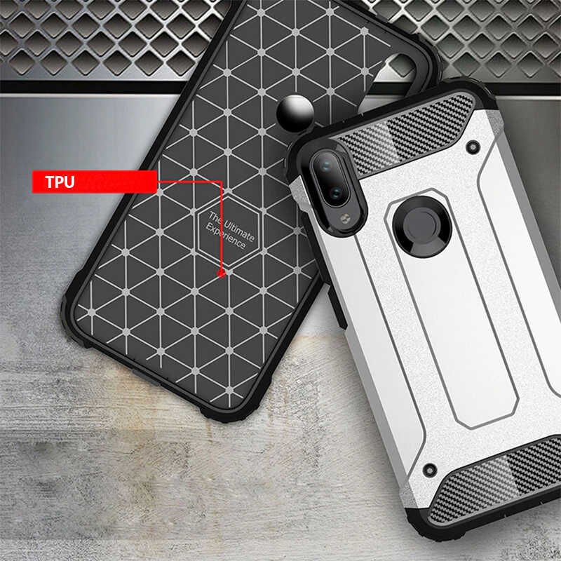 Xiaomi Mi Play Kılıf Armor Köşe Korumalı Çift Katman Tank Zırh Kapak (CRASH) Siyah