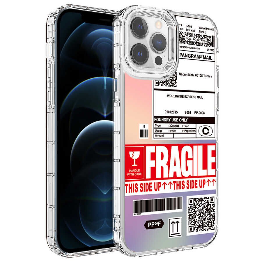 Apple iPhone 13 Pro Max Kılıf Kamera Korumalı Renkli Desenli Sert Silikon HEPTEKİLETİŞİM Korn Kapak