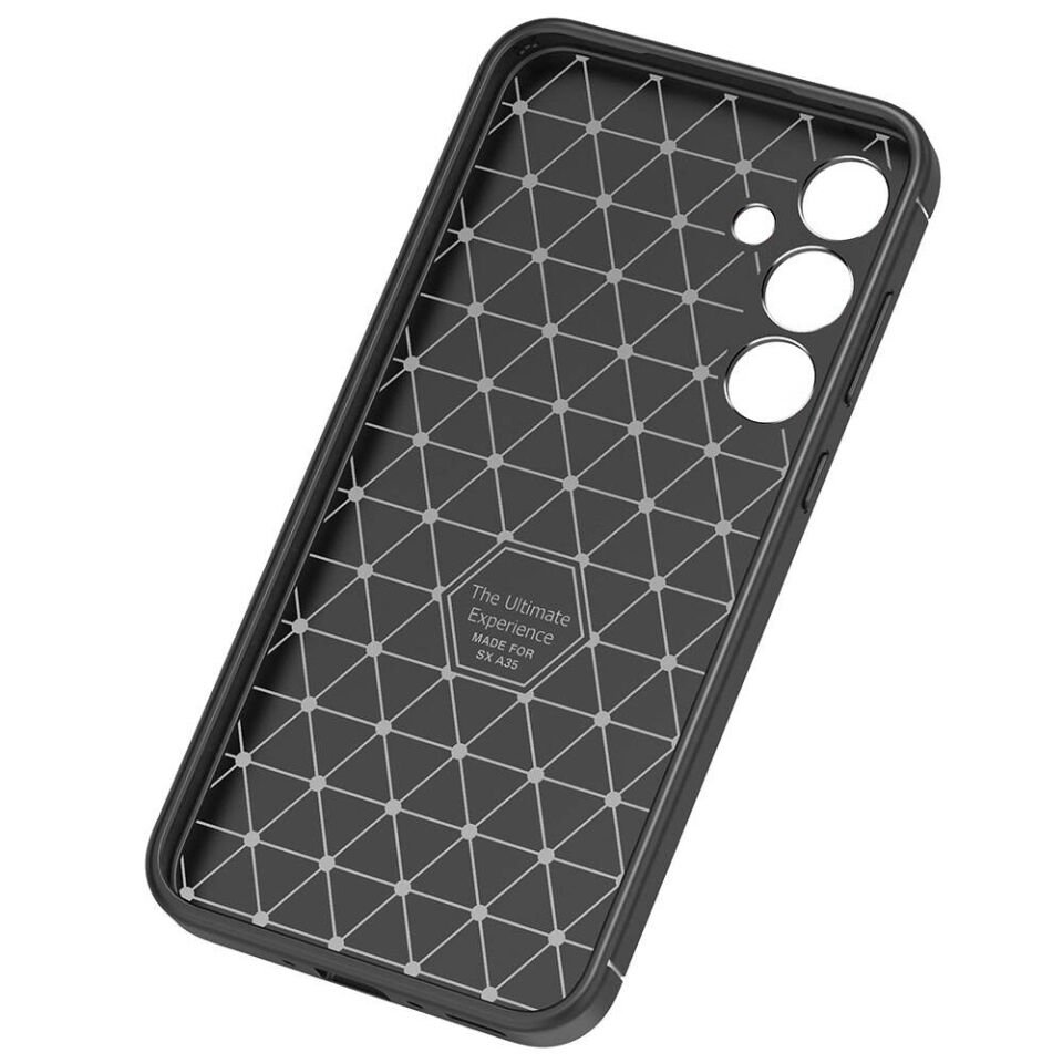 Samsung Galaxy A35 Kılıf HEPTEKİLETİŞİM Negro Silikon Kapak