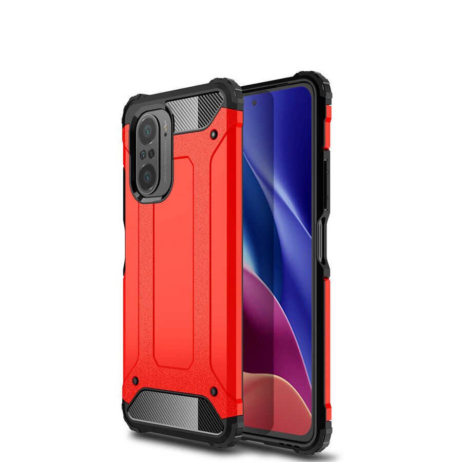Xiaomi Poco F3 Kılıf HEPTEKİLETİŞİM Crash Silikon Kapak