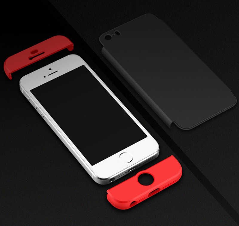 Xiaomi Mi 5x Kılıf 360 Tam Koruma Ön Ve Arka Sert Mika Kapak Orjinal Ays Gkk Kapak Rose Gold