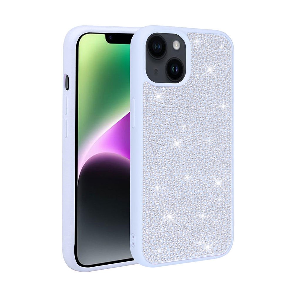 Apple iPhone 13 Kılıf Parlak Taşlı Tasarım HEPTEKİLETİŞİM Ston Kapak
