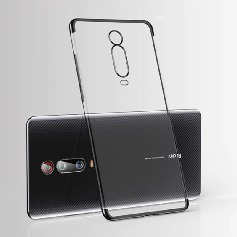 Xiaomi Mi 9T Kılıf HEPTEKİLETİŞİM Dört Köşeli Lazer Silikon Kapak