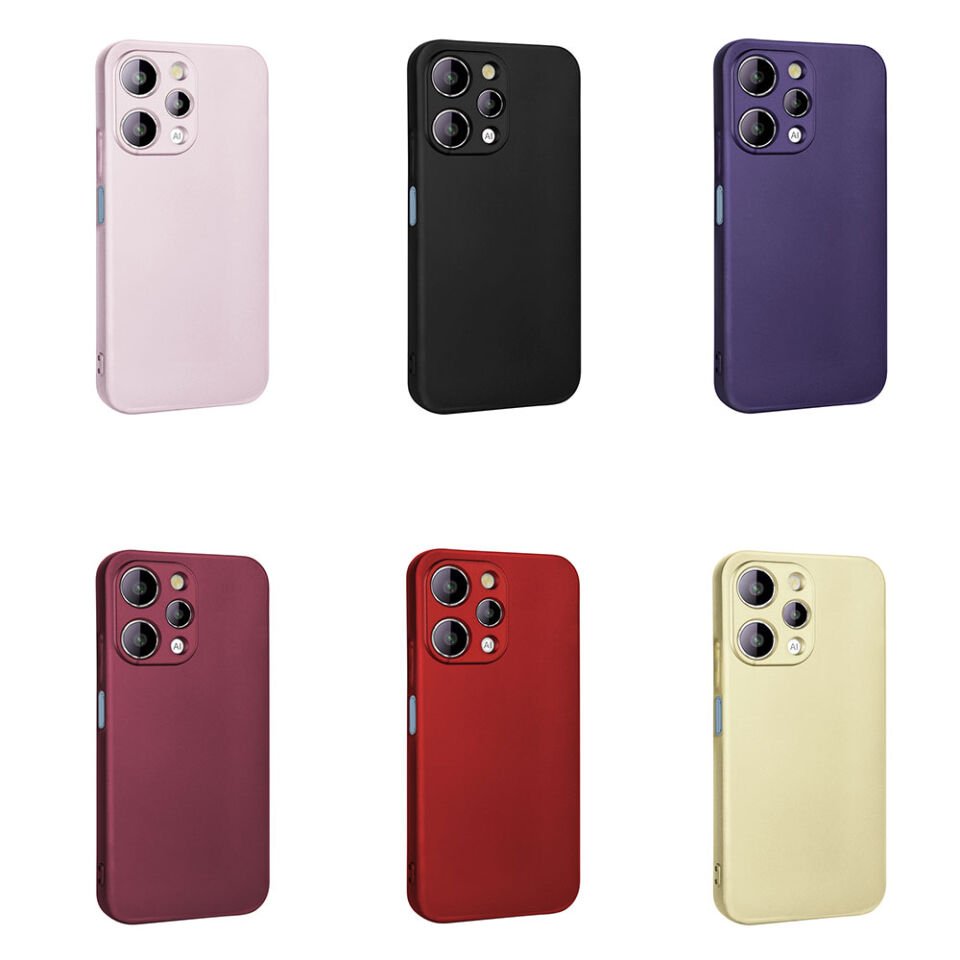 Xiaomi Redmi 12 Kılıf Yumuşak Dokulu Soft İnce Mat Silikon Kapak (PREMİER) Lacivert