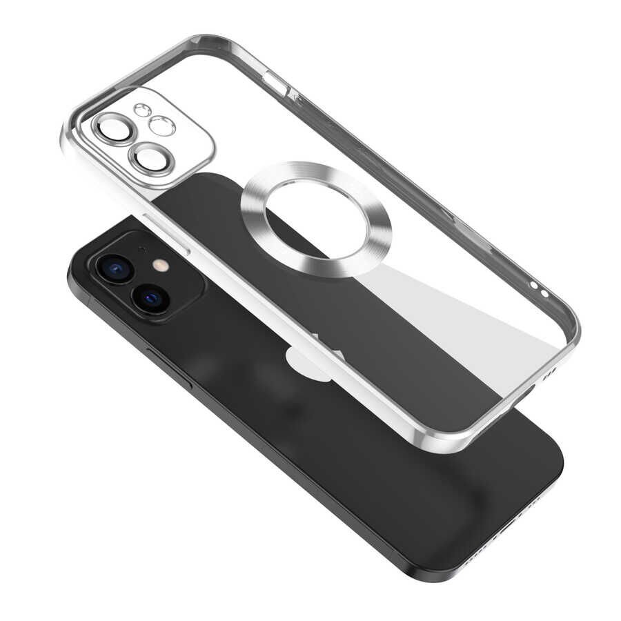 Apple iPhone 11 Kılıf Kamera Korumalı Logo Gösteren HEPTEKİLETİŞİM Omega Kapak