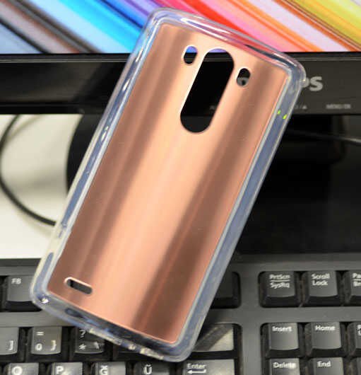 LG G4 Kılıf HEPTEKİLETİŞİM 4D Silikon