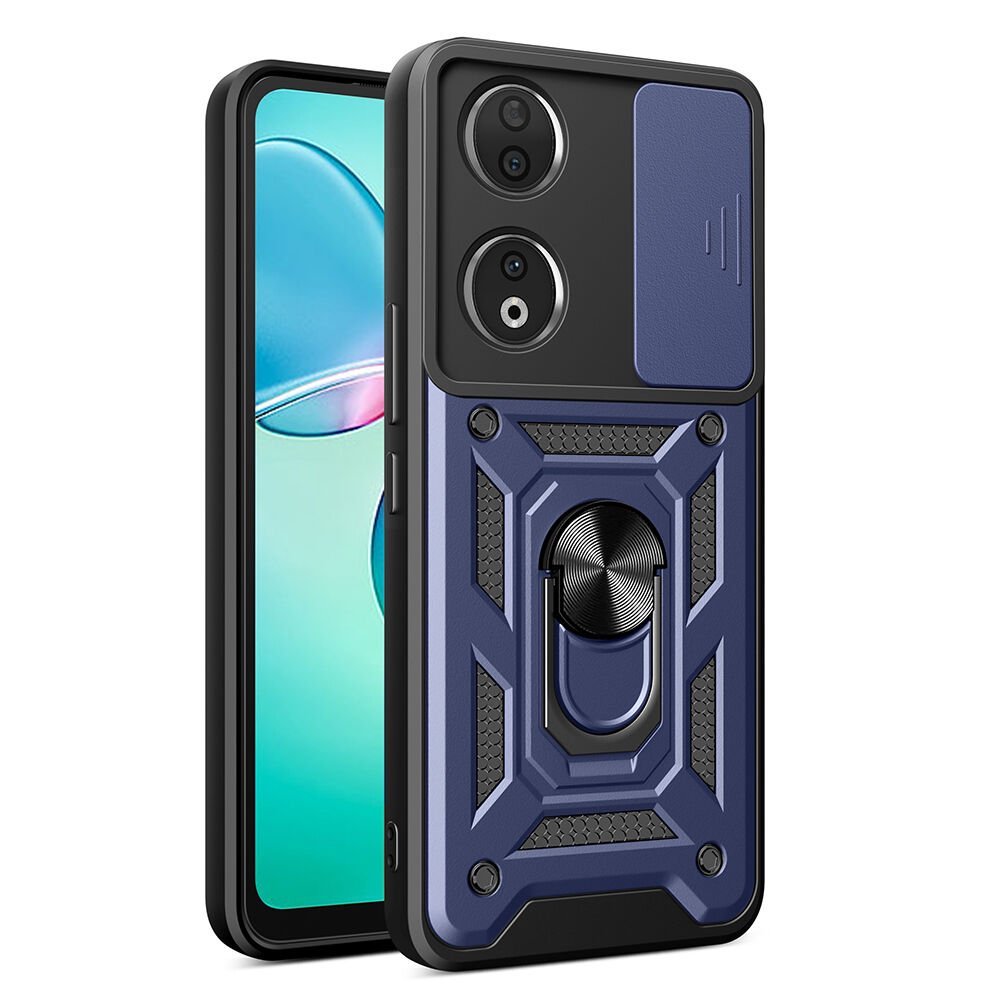 Honor 90 Kılıf Magnetik Standlı Kamera Korumalı HEPTEKİLETİŞİM Sürgülü Vega Kapak