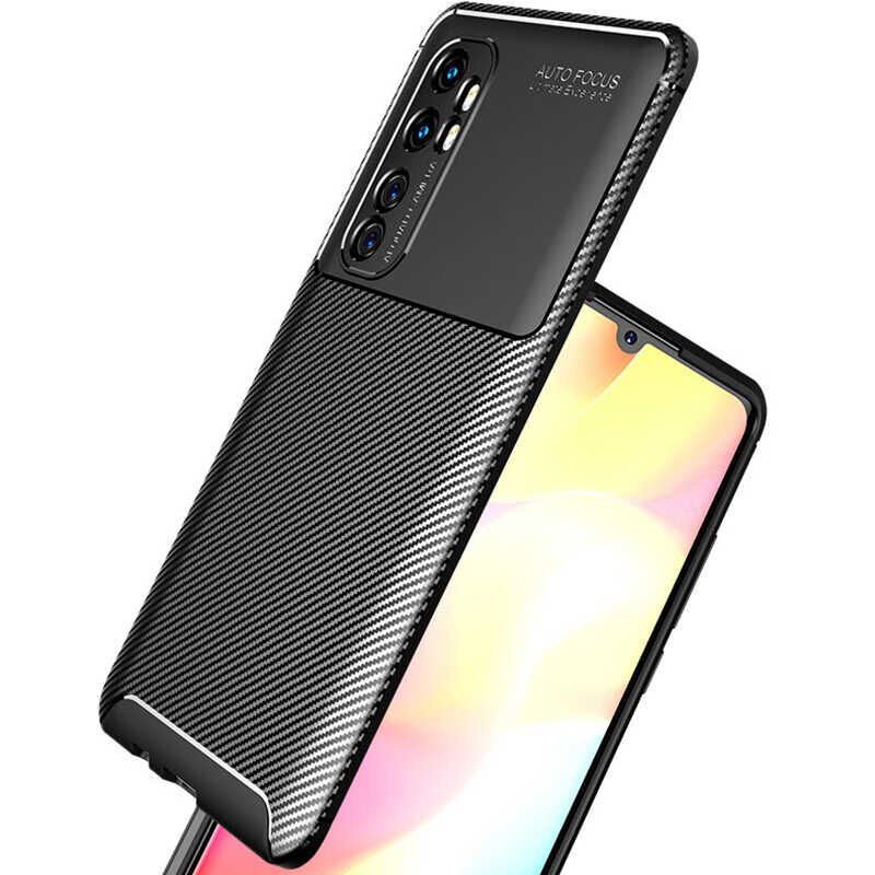 Xiaomi Mi Note 10 Lite Kılıf HEPTEKİLETİŞİM Negro Silikon Kapak