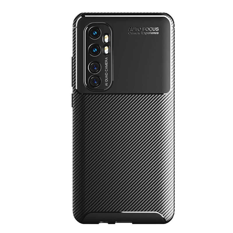 Xiaomi Mi Note 10 Lite Kılıf HEPTEKİLETİŞİM Negro Silikon Kapak