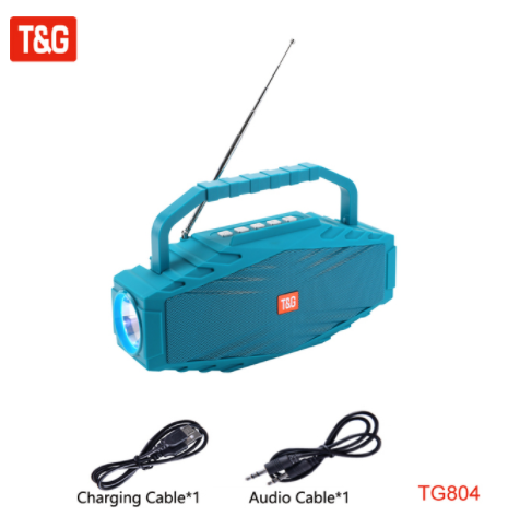 Bluetooth Speaker Hoparlör Telefonunuzu Koyabileceğiz Stand Aparat Tasarım (TG-804) Yeşil