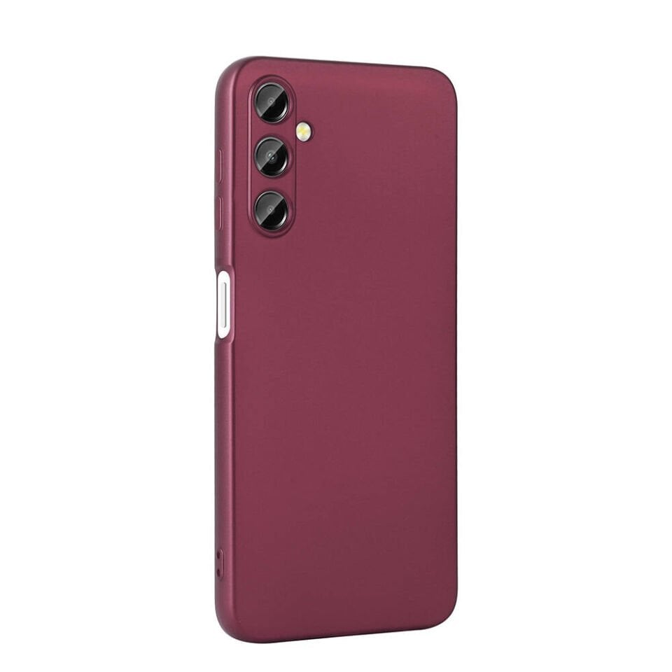 Samsung Galaxy A15 Kılıf Yumuşak Dokulu Soft İnce Mat Silikon Kapak (PREMİER) Rose Gold