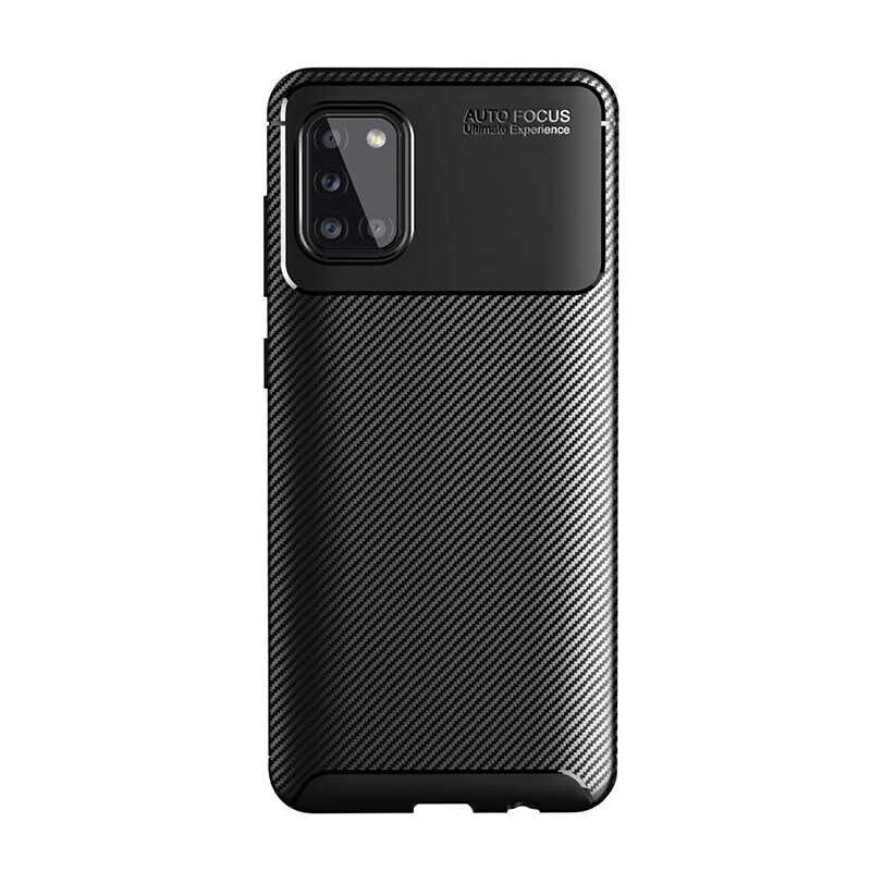Galaxy A31 Kılıf HEPTEKİLETİŞİM Negro Silikon Kapak
