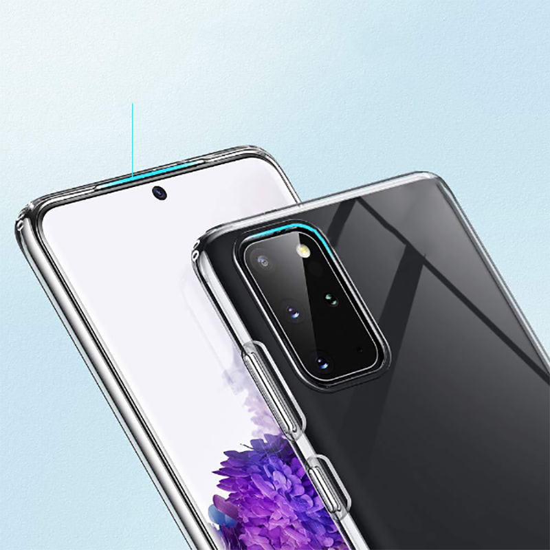 Samsung Galaxy S20 Plus Kılıf HEPTEKİLETİŞİM Süper Silikon Kapak