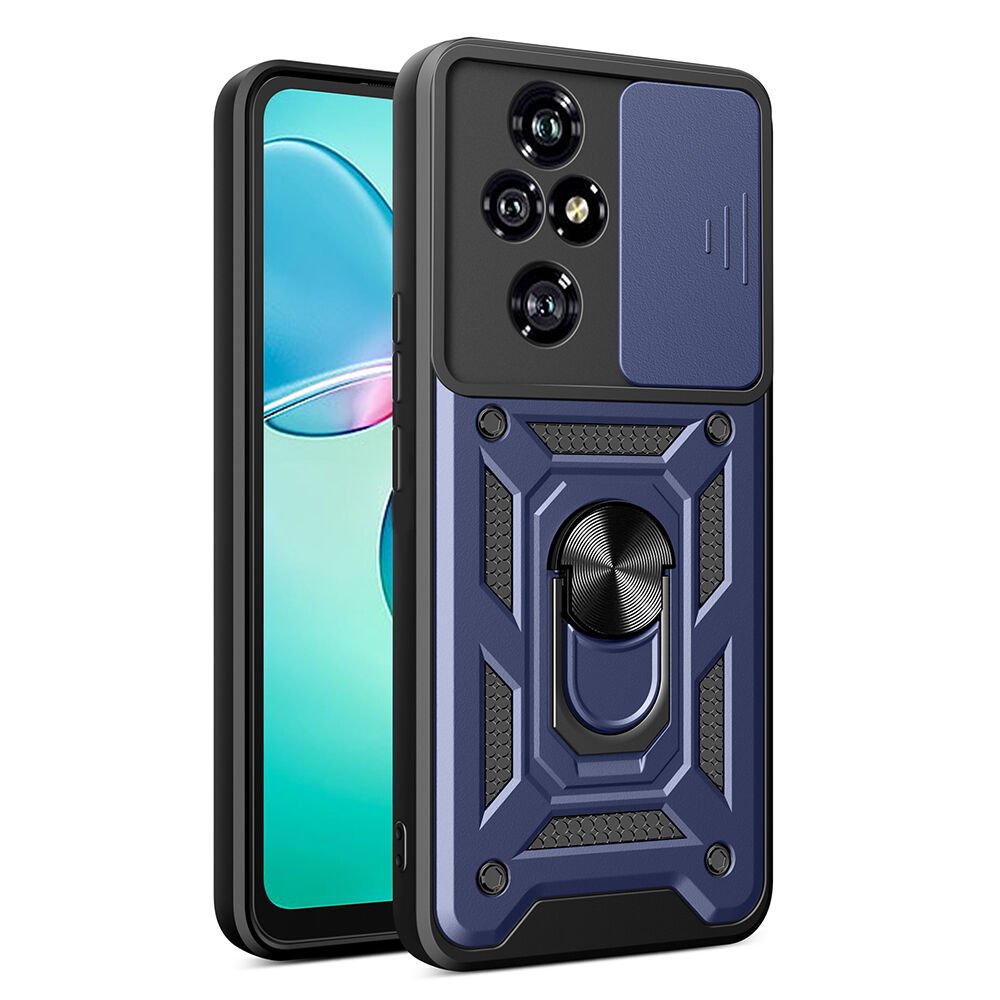 Honor 200 Pro Kılıf Magnetik Standlı Kamera Korumalı HEPTEKİLETİŞİM Sürgülü Vega Kapak