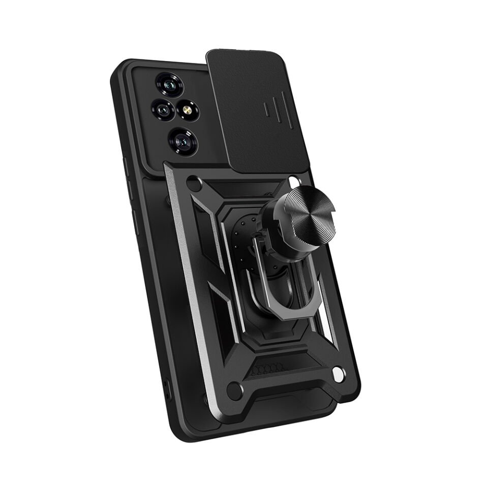Honor 200 Pro Kılıf Magnetik Standlı Kamera Korumalı HEPTEKİLETİŞİM Sürgülü Vega Kapak
