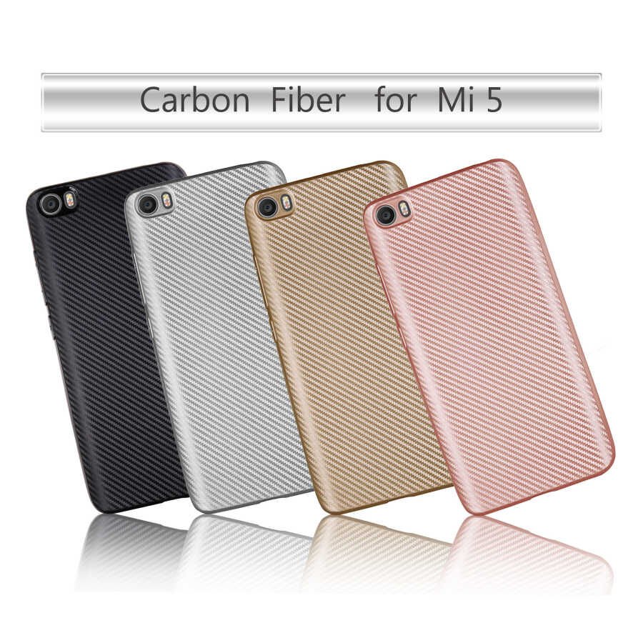 Xiaomi Mi 5 Kılıf İ-Zore Karbon Silikon