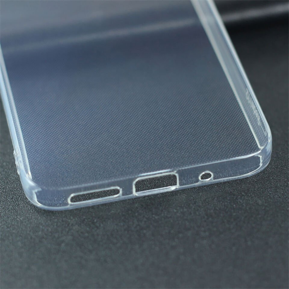 Xiaomi Redmi 12 Şeffaf Kılıf Yumuşak İnce Tasarımlı Kapak (SÜPER) Renksiz