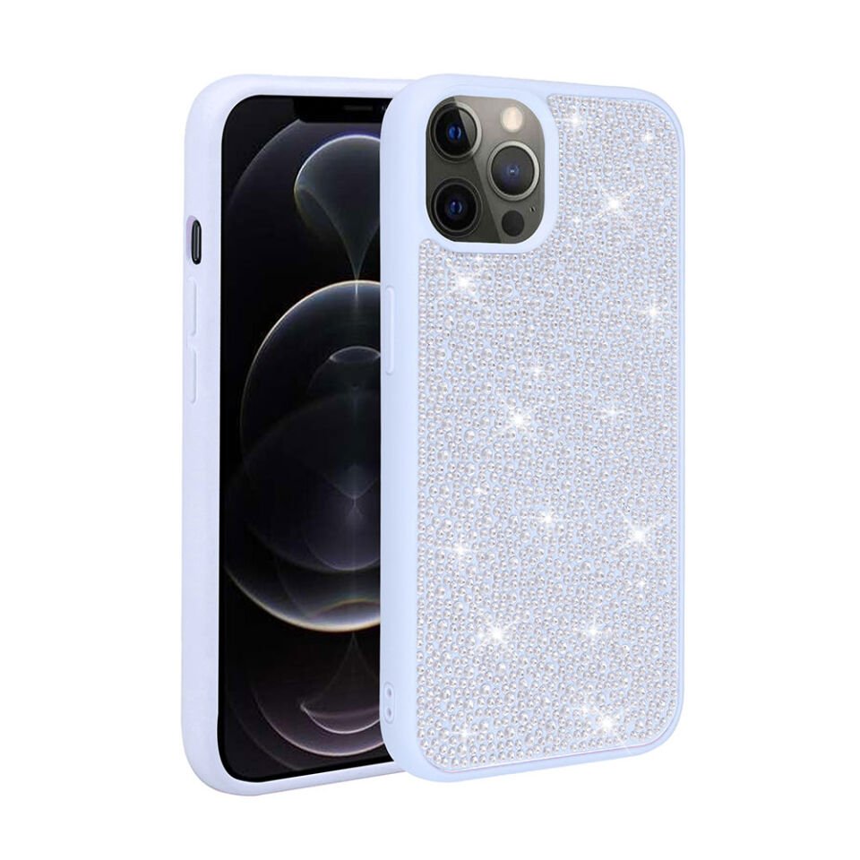 Apple iPhone 14 Pro Max Kılıf Parlak Taşlı Tasarım HEPTEKİLETİŞİM Ston Kapak