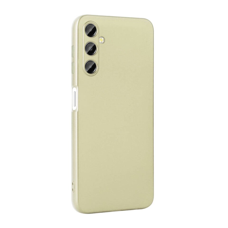 Samsung Galaxy A15 Kılıf Yumuşak Dokulu Soft İnce Mat Silikon Kapak (PREMİER) Saks Mavi