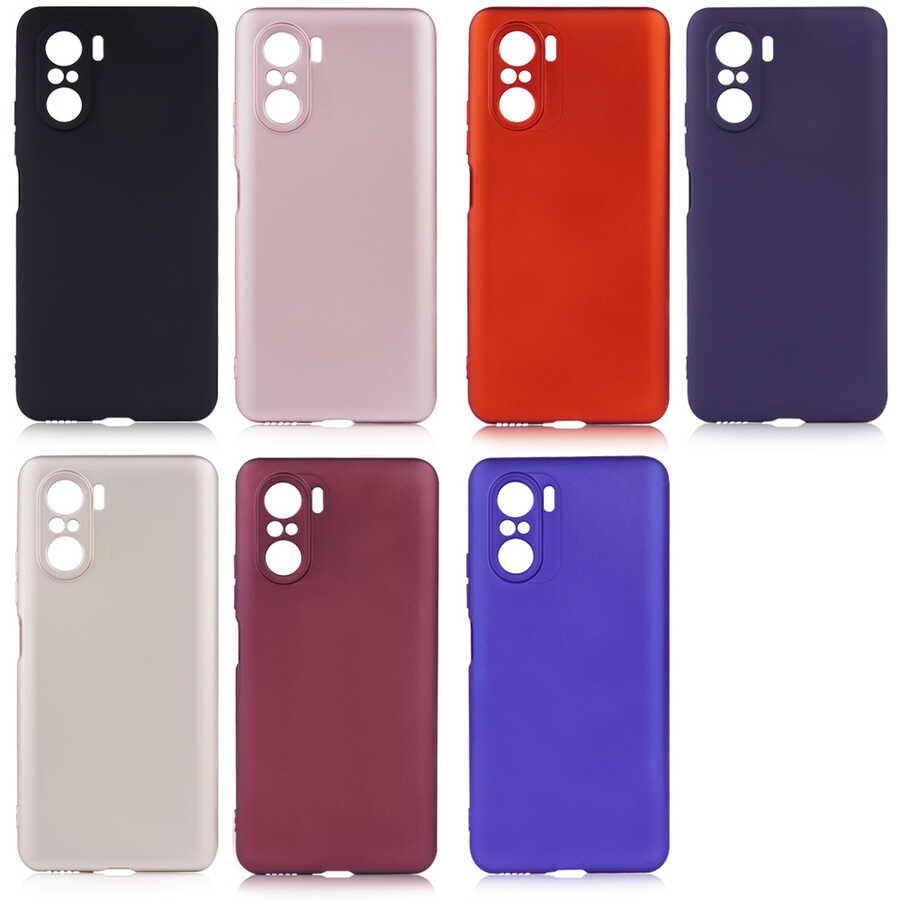 Xiaomi Redmi K40 Kılıf HEPTEKİLETİŞİM Premier Silikon Kapak