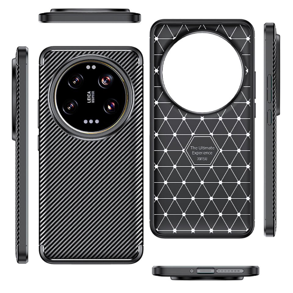 Xiaomi 15 Ultra Kılıf HEPTEKİLETİŞİM Negro Silikon Kapak