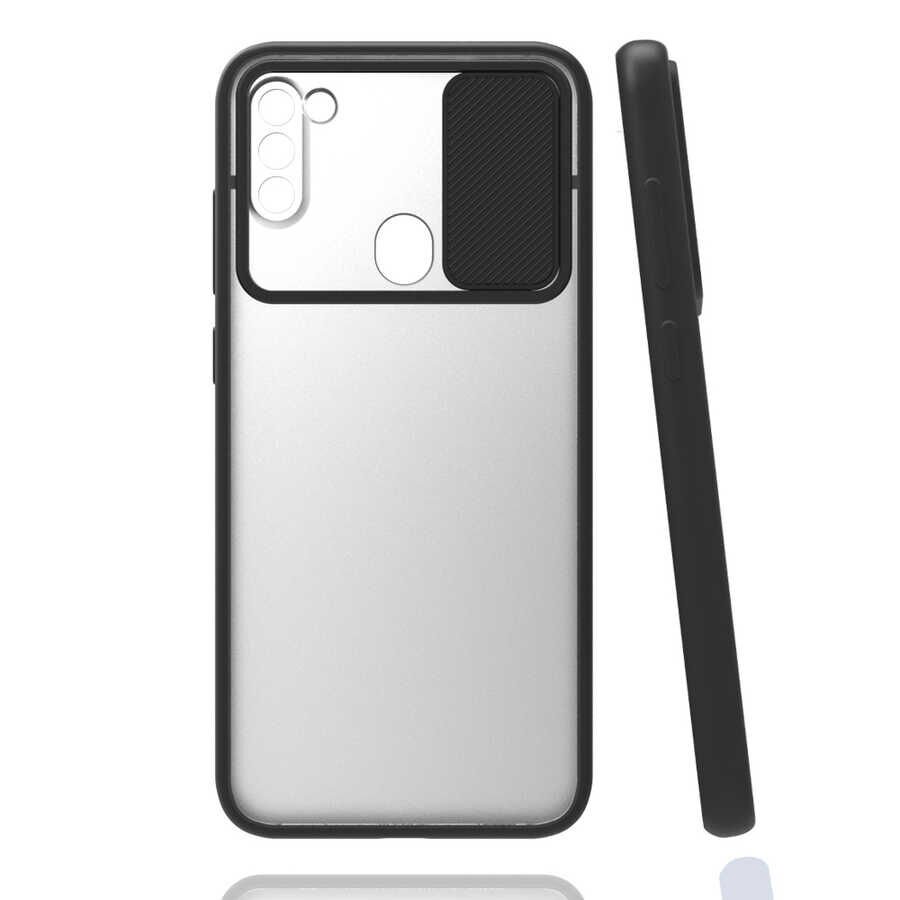 Galaxy A11 Kılıf HEPTEKİLETİŞİM Lensi Kapak