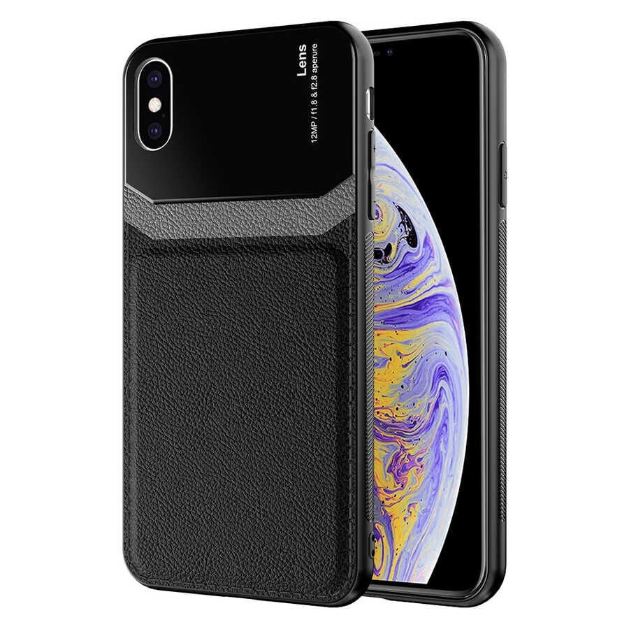 Apple iPhone X Kılıf ​HEPTEKİLETİŞİM Emiks Kapak