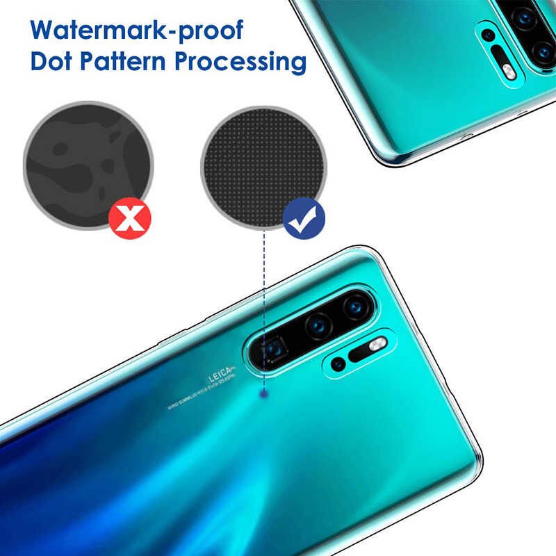 Huawei P30 Pro Kılıf HEPTEKİLETİŞİM Ultra İnce Silikon Kapak 0.2 mm