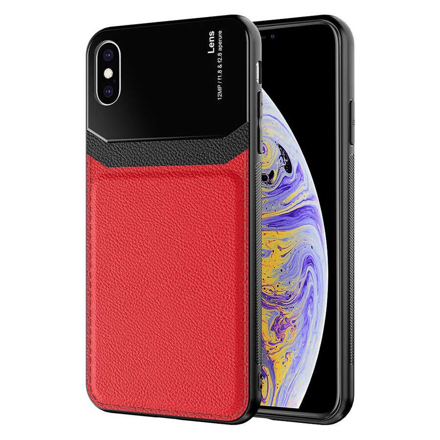 Apple iPhone XS 5.8 Kılıf ​HEPTEKİLETİŞİM Emiks Kapak