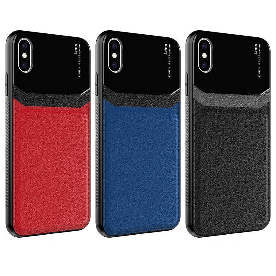 Apple iPhone XS 5.8 Kılıf ​HEPTEKİLETİŞİM Emiks Kapak