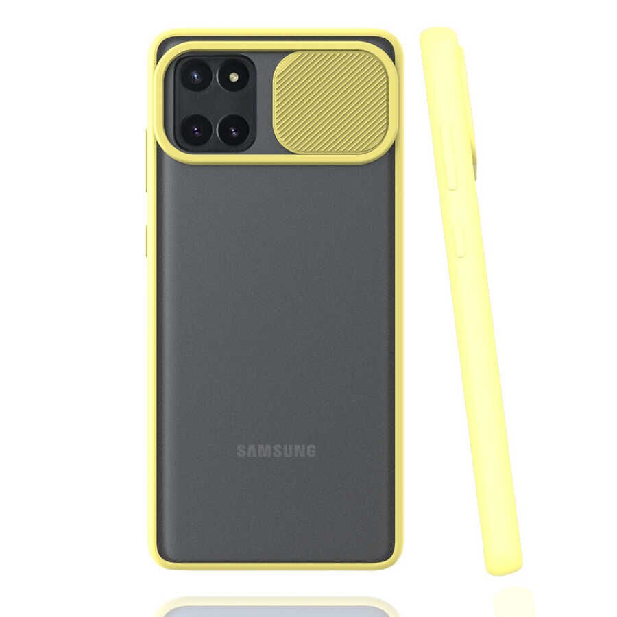 Galaxy A81 (Note 10 Lite) Kılıf HEPTEKİLETİŞİM Lensi Kapak