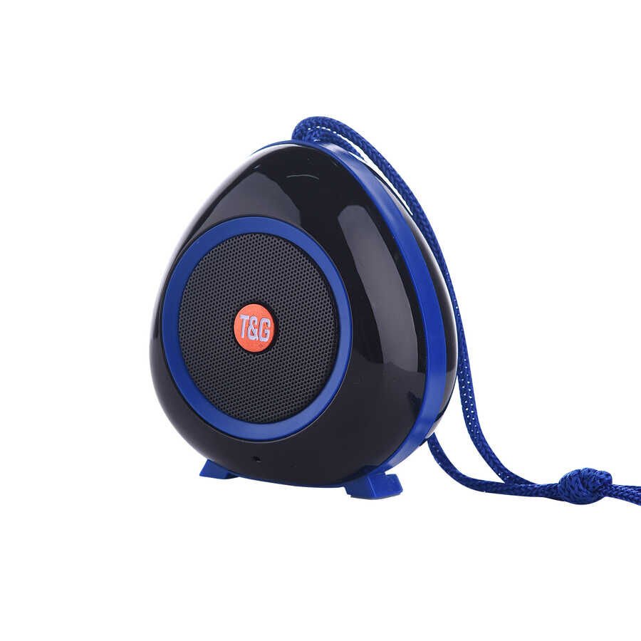 Bluetooth Speaker Hoparlör HD Kalite Ses FM Radyo Desteği (TG-514) Mavi Açık