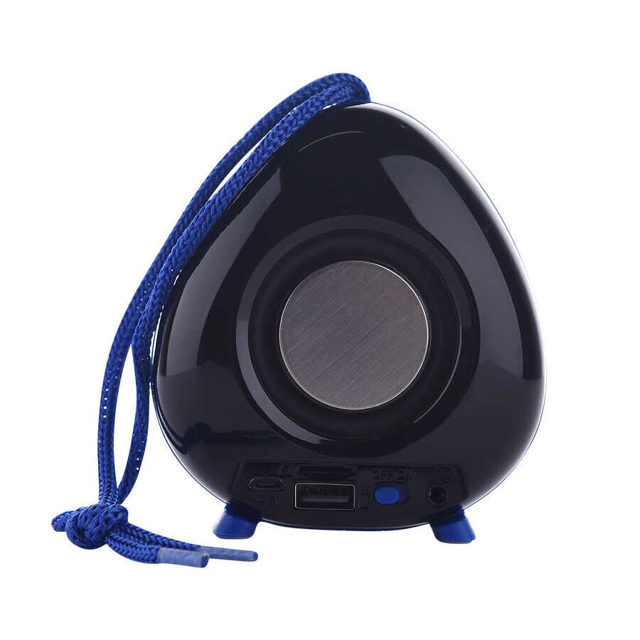 Bluetooth Speaker Hoparlör HD Kalite Ses FM Radyo Desteği (TG-514) Mavi Açık
