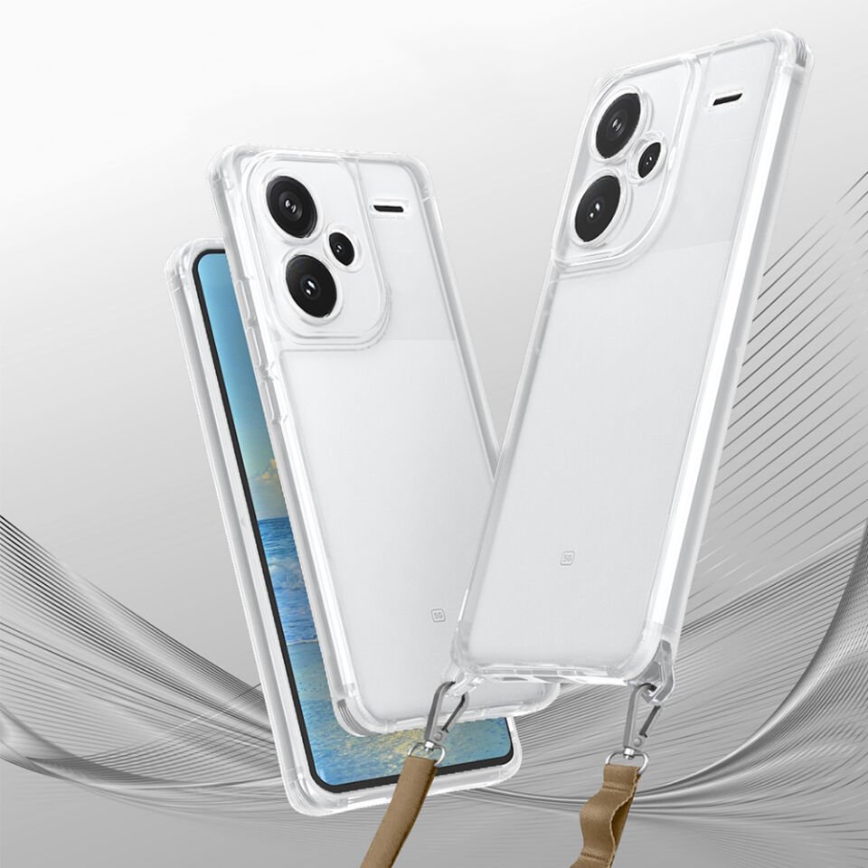 Xiaomi Redmi Note 13 Pro Plus 5G Kılıf Airbagli Takılabilir Askı Aparatlı HEPTEKİLETİŞİM Snap Silikon Kapak