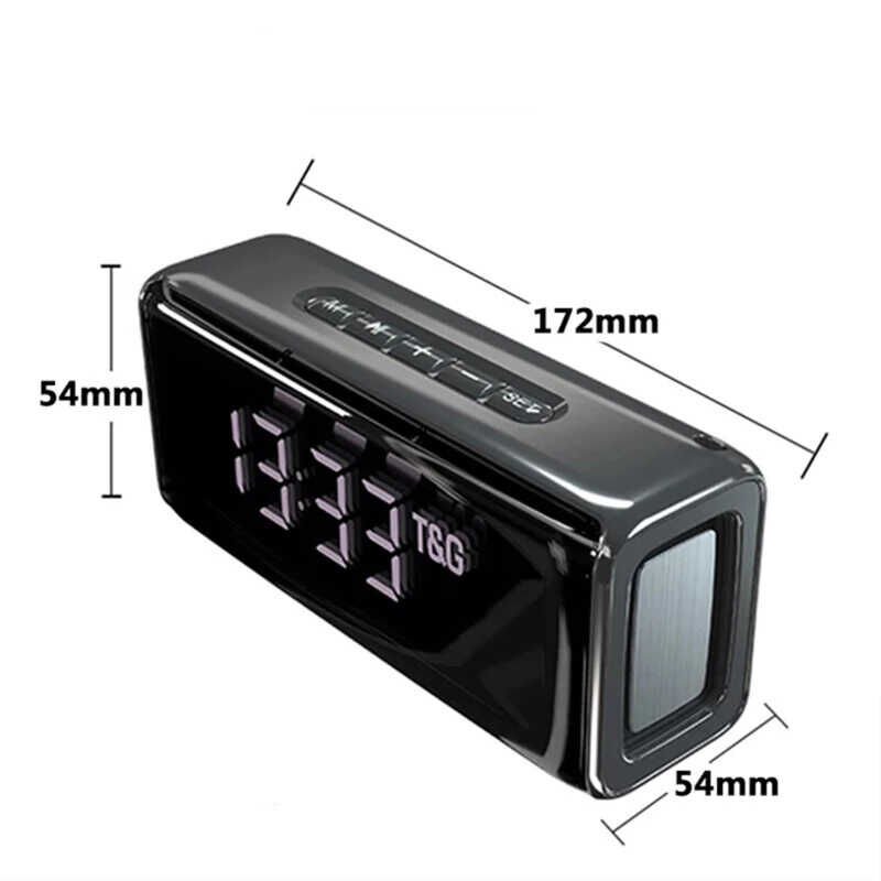 Bluetooth Speaker Hoparlör 3 Boyutlu Ses Teknolojisi HD Kalite Ses (TG-174) Siyah